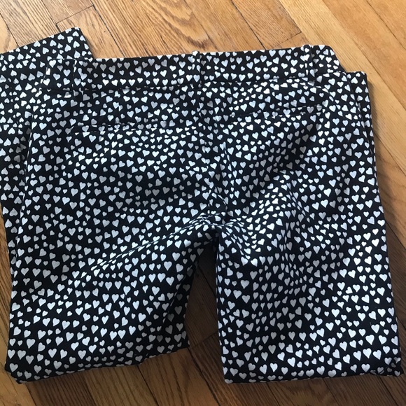 J. Crew Heart Patterned Slacks - Picture 5 of 6